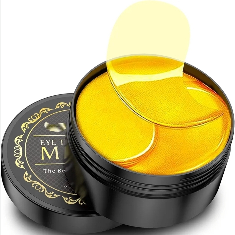 Gold Eye Patches Mask New In Packaging